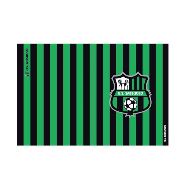 Quaderno a quadretti  A5 neroverde