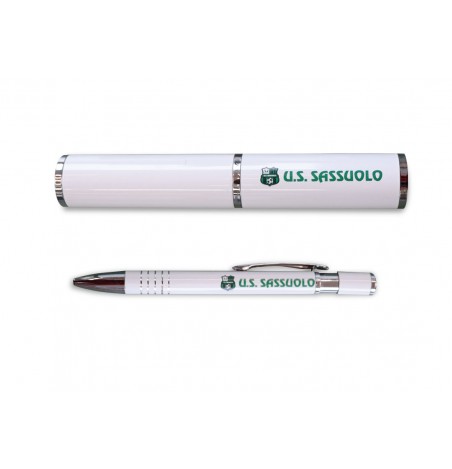 Penna con contenitore di acciaio