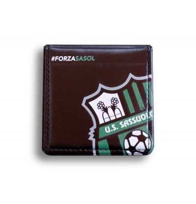 Taccuino con contenitore in pelle "Forza Sasol"